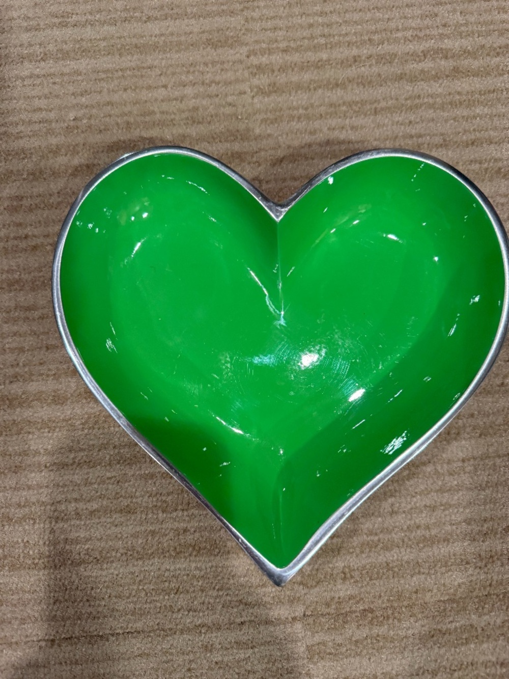 Inspired Generations Seven Hearts Rainbow Set GREEN HEART ONLY